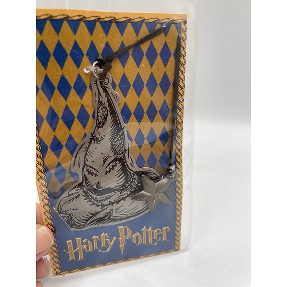 NEW Harry Potter Metal Bookmarks Sorting Hat Scholastic 2000 Sealed - Picture 3 of 5